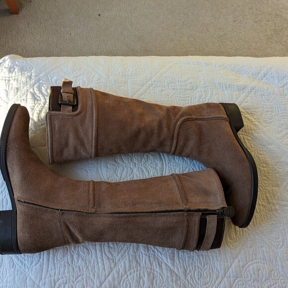 GEOX suede boots- size 38.5 Made in Italy - Picture 2 of 12